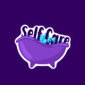 Self Care Bubble Bath Sticker