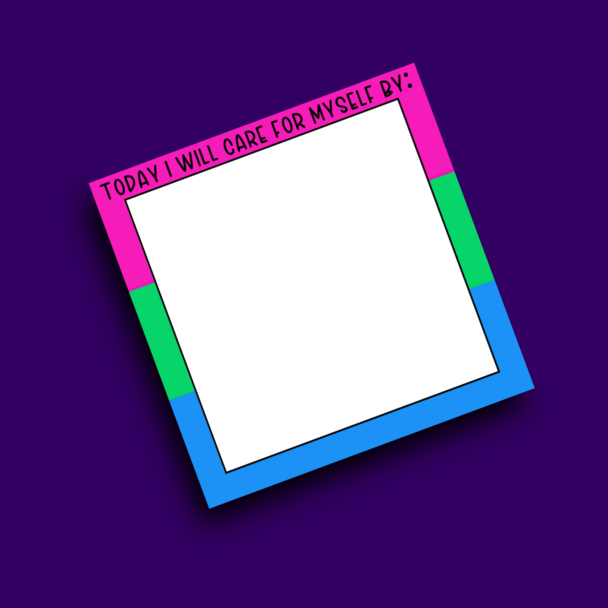 Poly Self Care Notepad