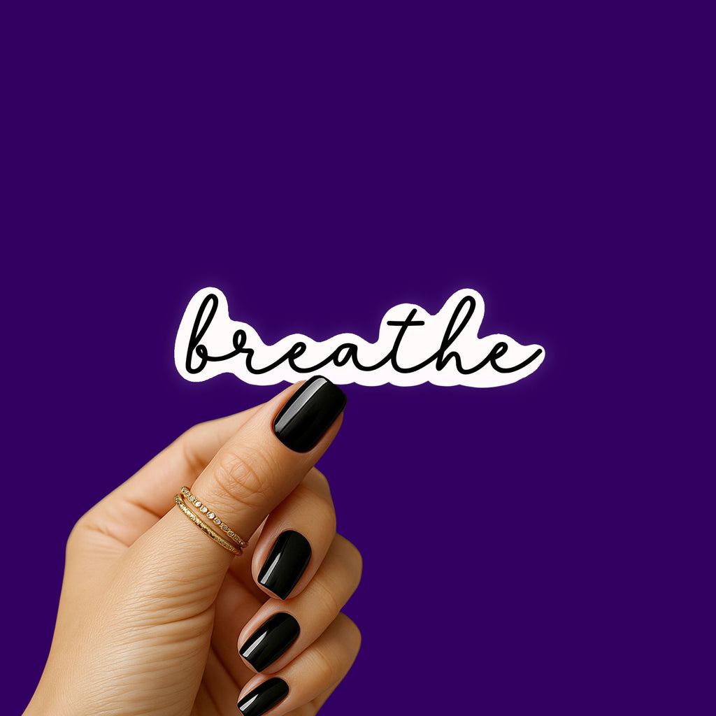 Breathe Sticker