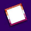 Lesbian Self Care Notepad