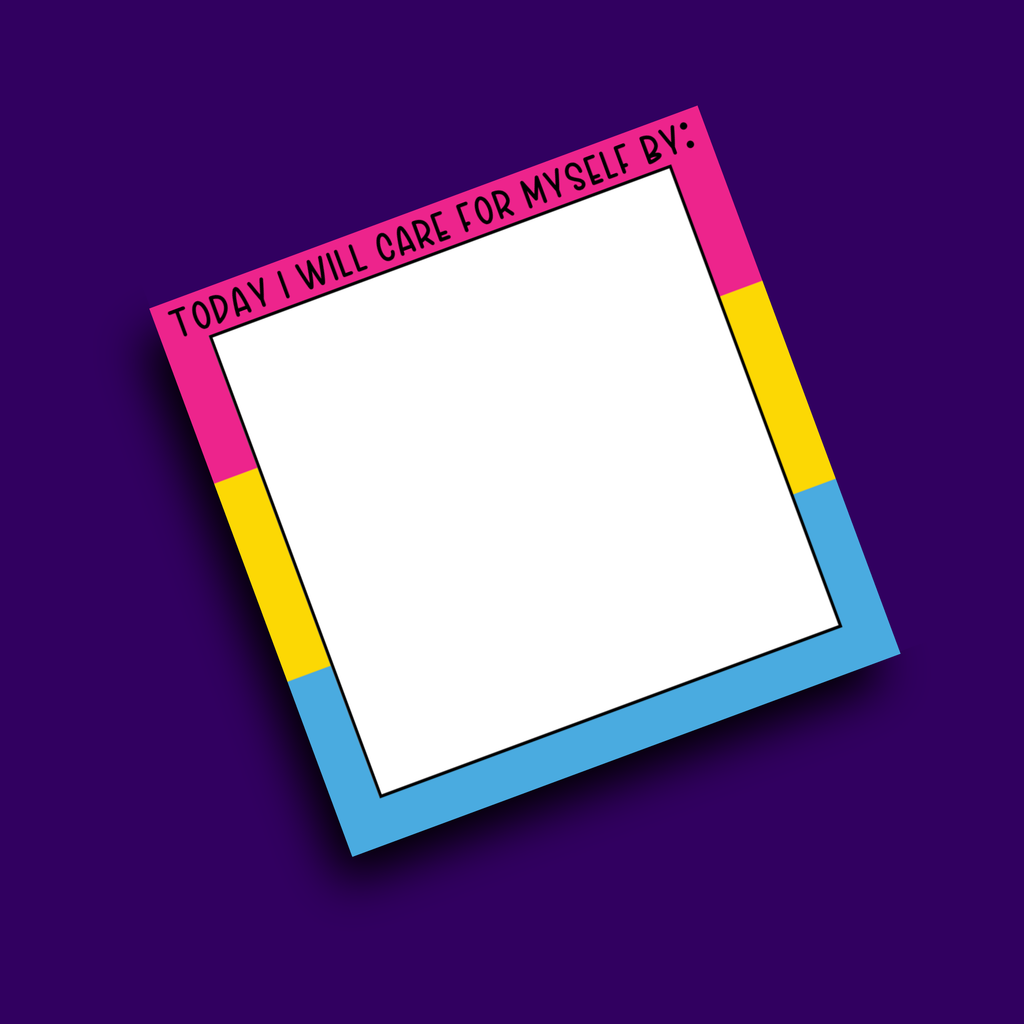Pan Self Care Notepad