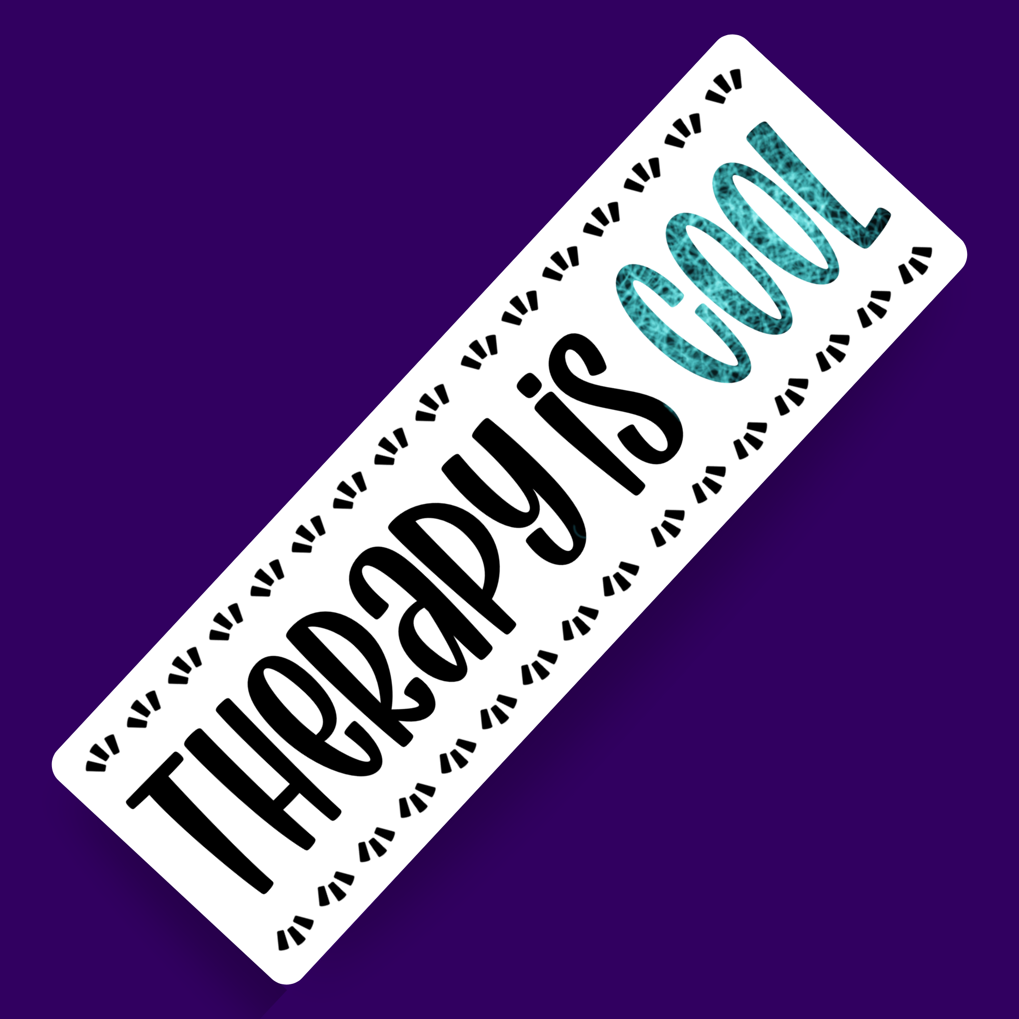 Therapy is Cool Bookmark