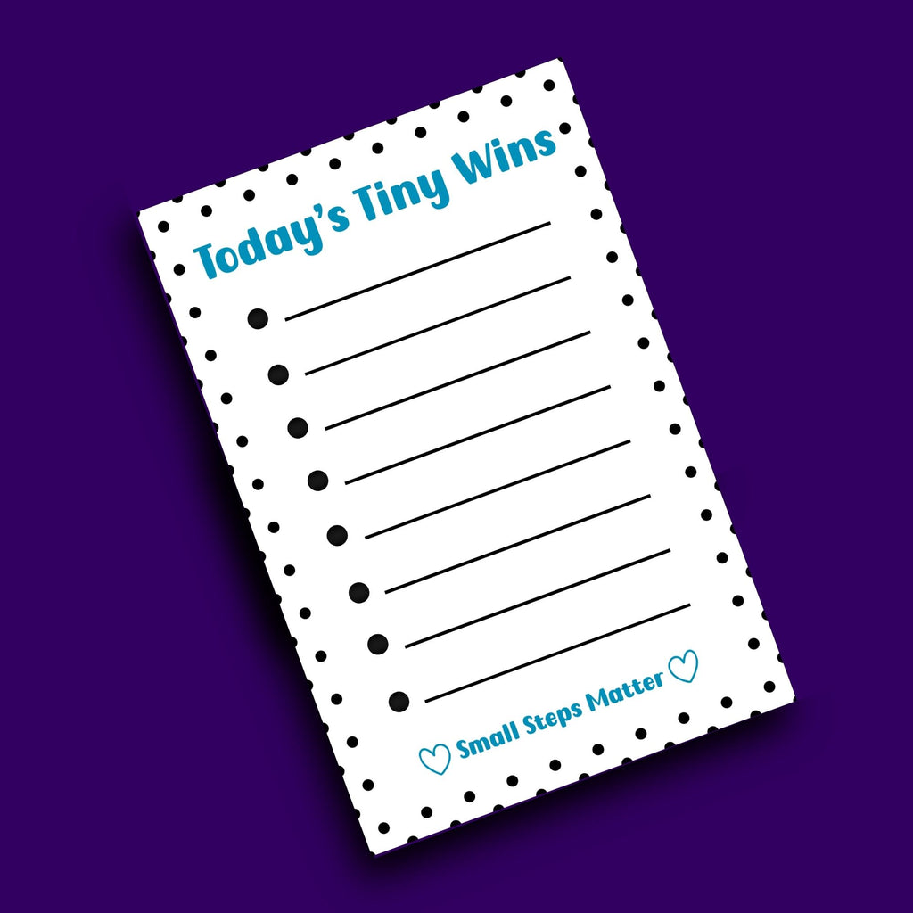 Today's Tiny Wins Notepad