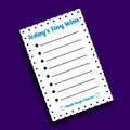 Today's Tiny Wins Notepad