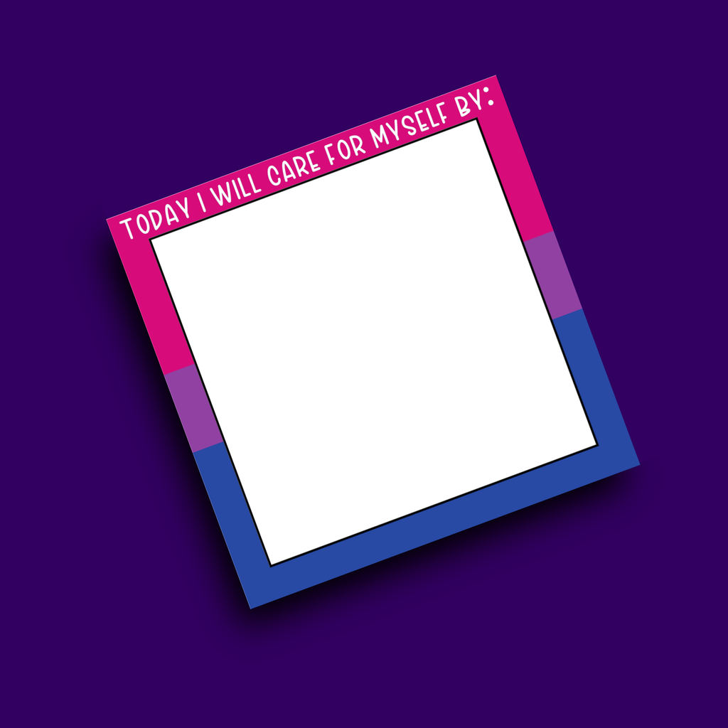 Bi Self Care Notepad