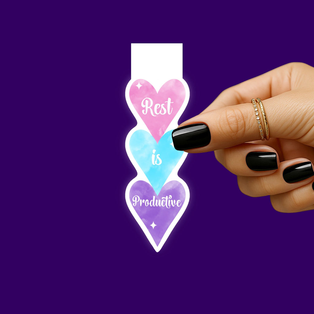 Rest is Productive Magnetic Bookmark