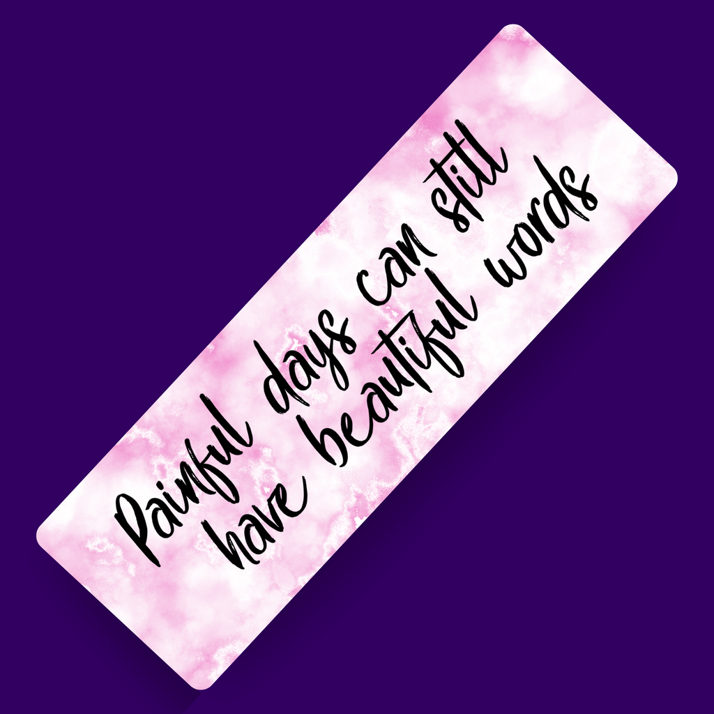 Beautiful Words Bookmark