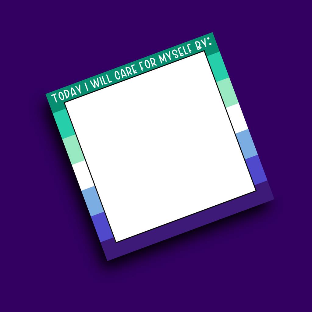 Gay Self Care Notepad