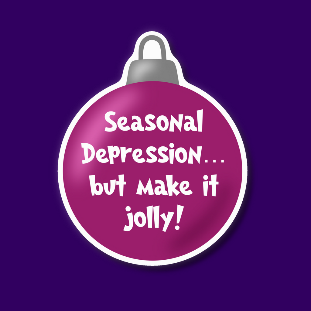 Seasonal Depression Sticker