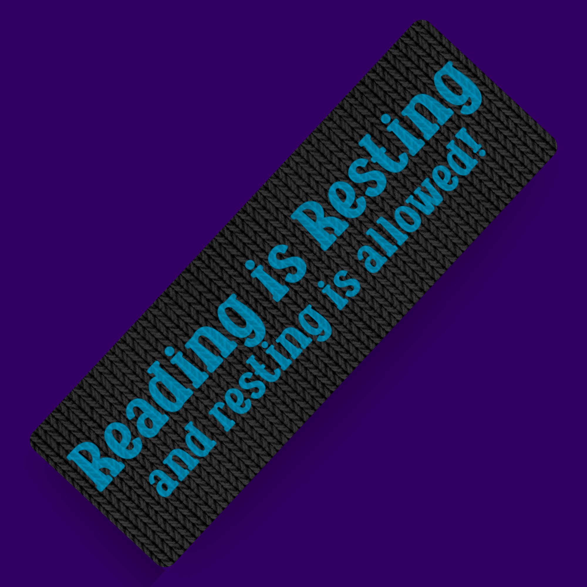 Reading is Resting Bookmark