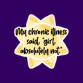 Girl Absolutely Not Sticker