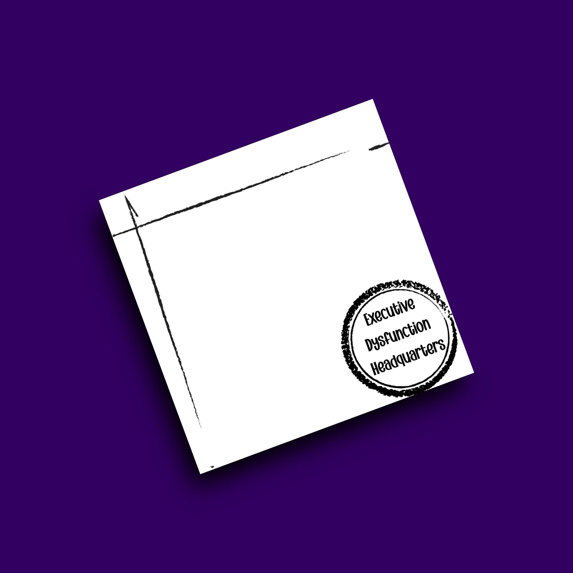 Executive Dysfunction Notepad