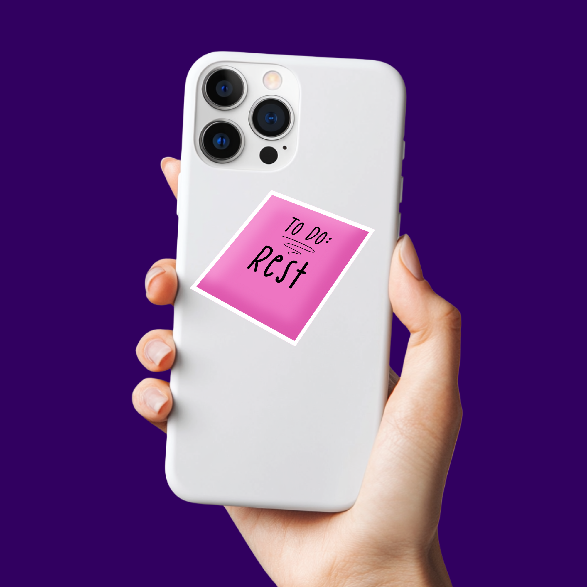 To Do: Rest Sticker