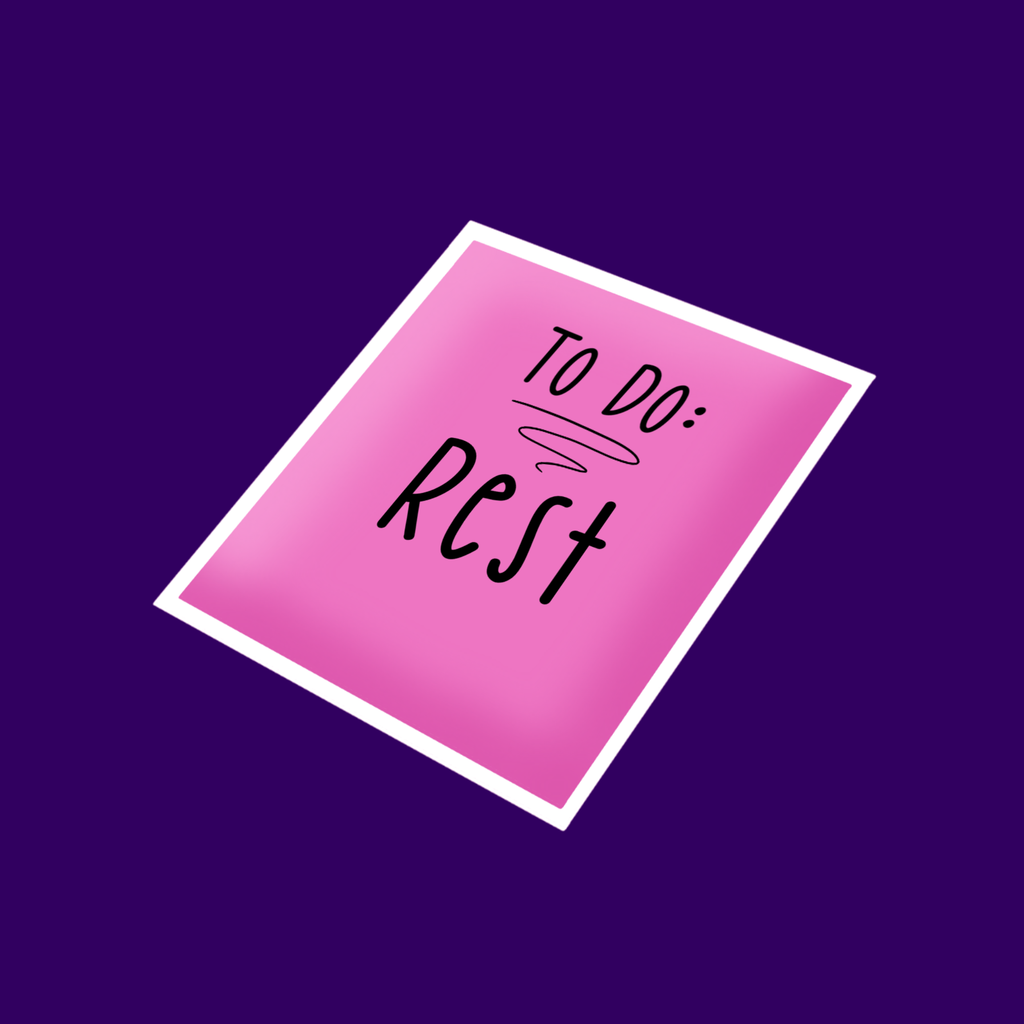 To Do: Rest Sticker