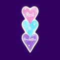 Rest is Productive (Hearts)Sticker