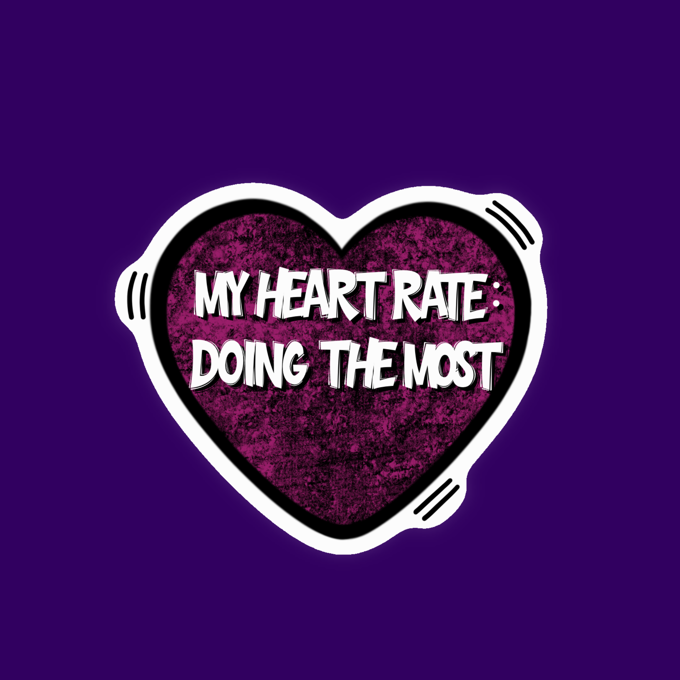 My Heart Rate Sticker