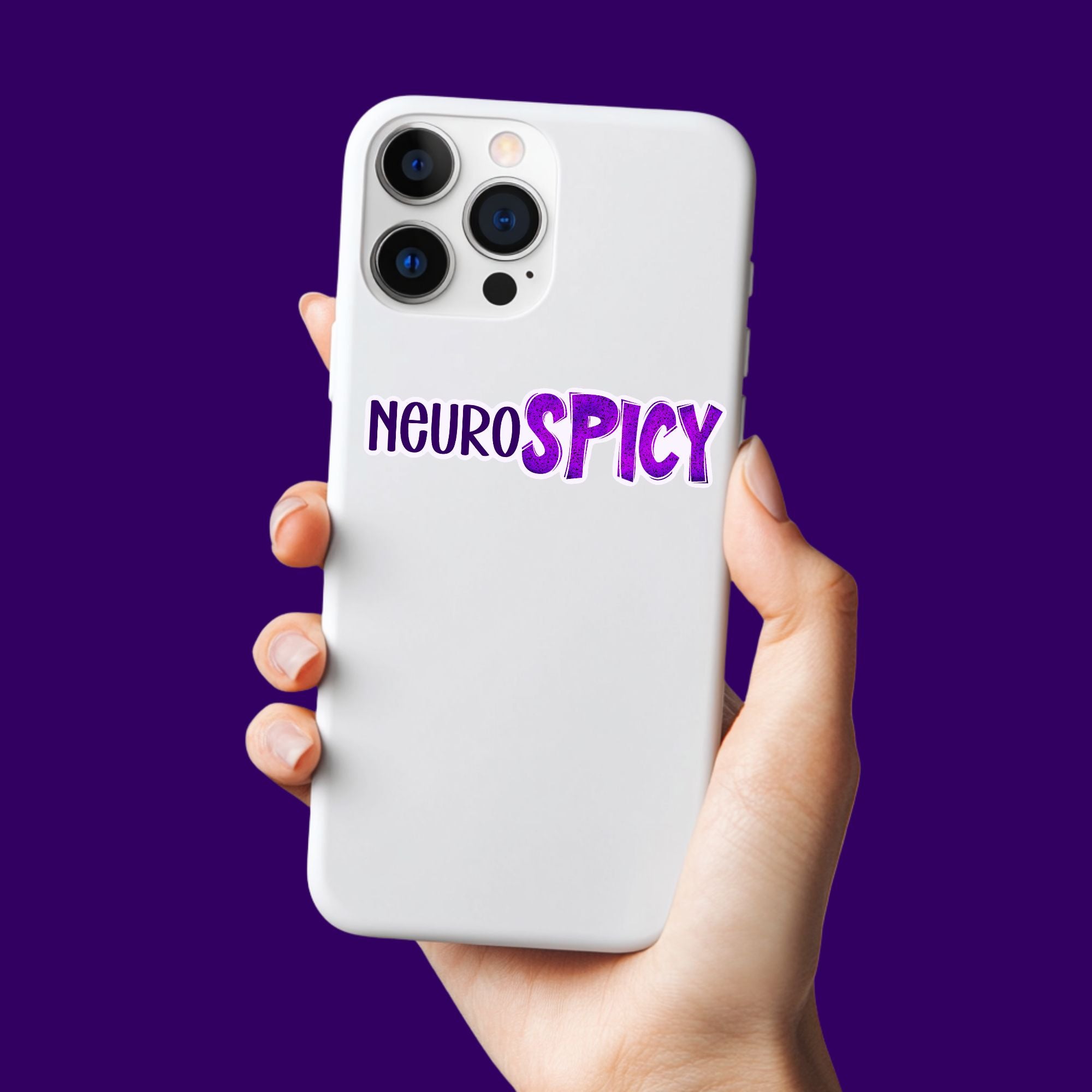 Neurospicy (Purple) Sticker