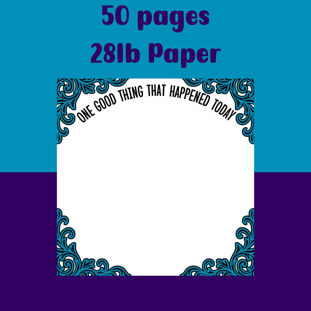 One Good Thing Notepad