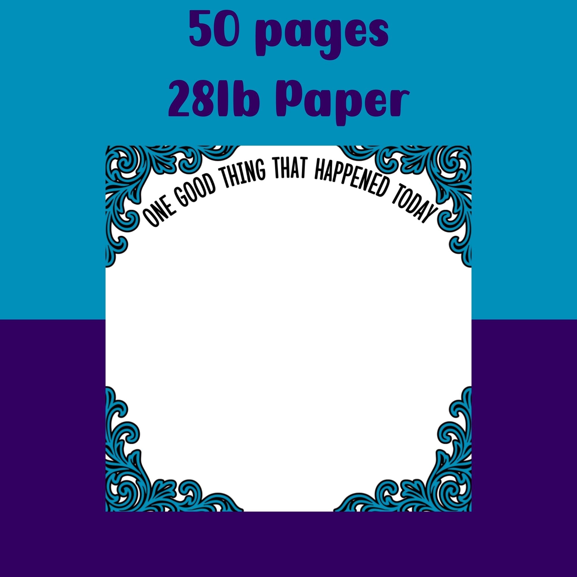 One Good Thing Notepad