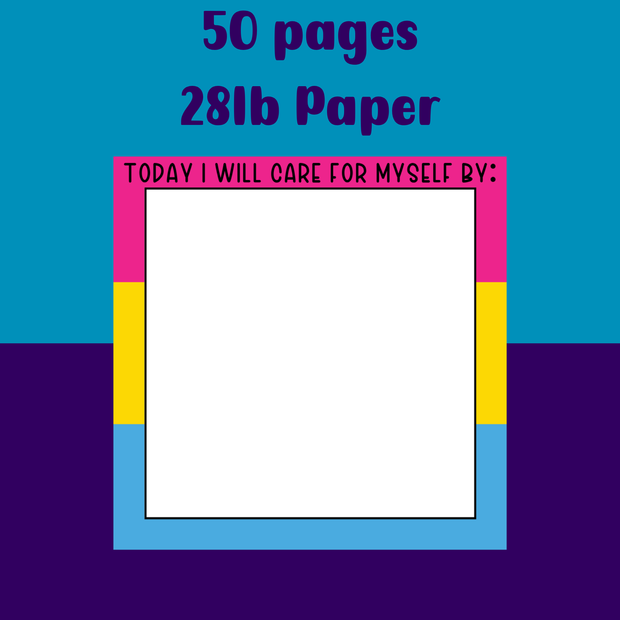 Pan Self Care Notepad