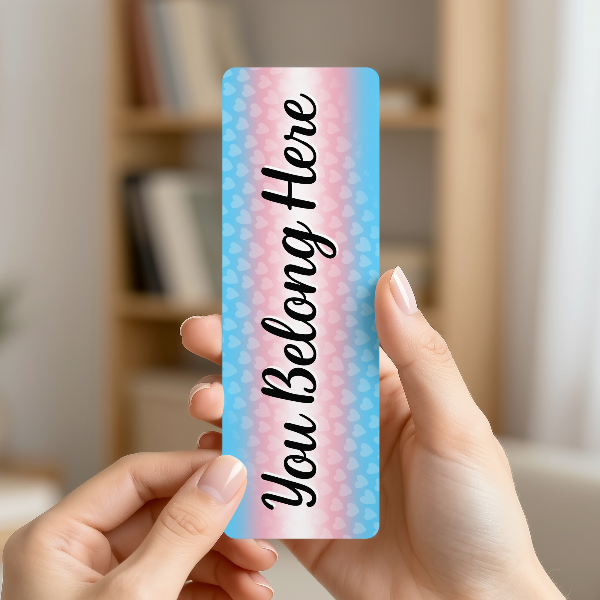 You Belong - Trans Pride Bookmark