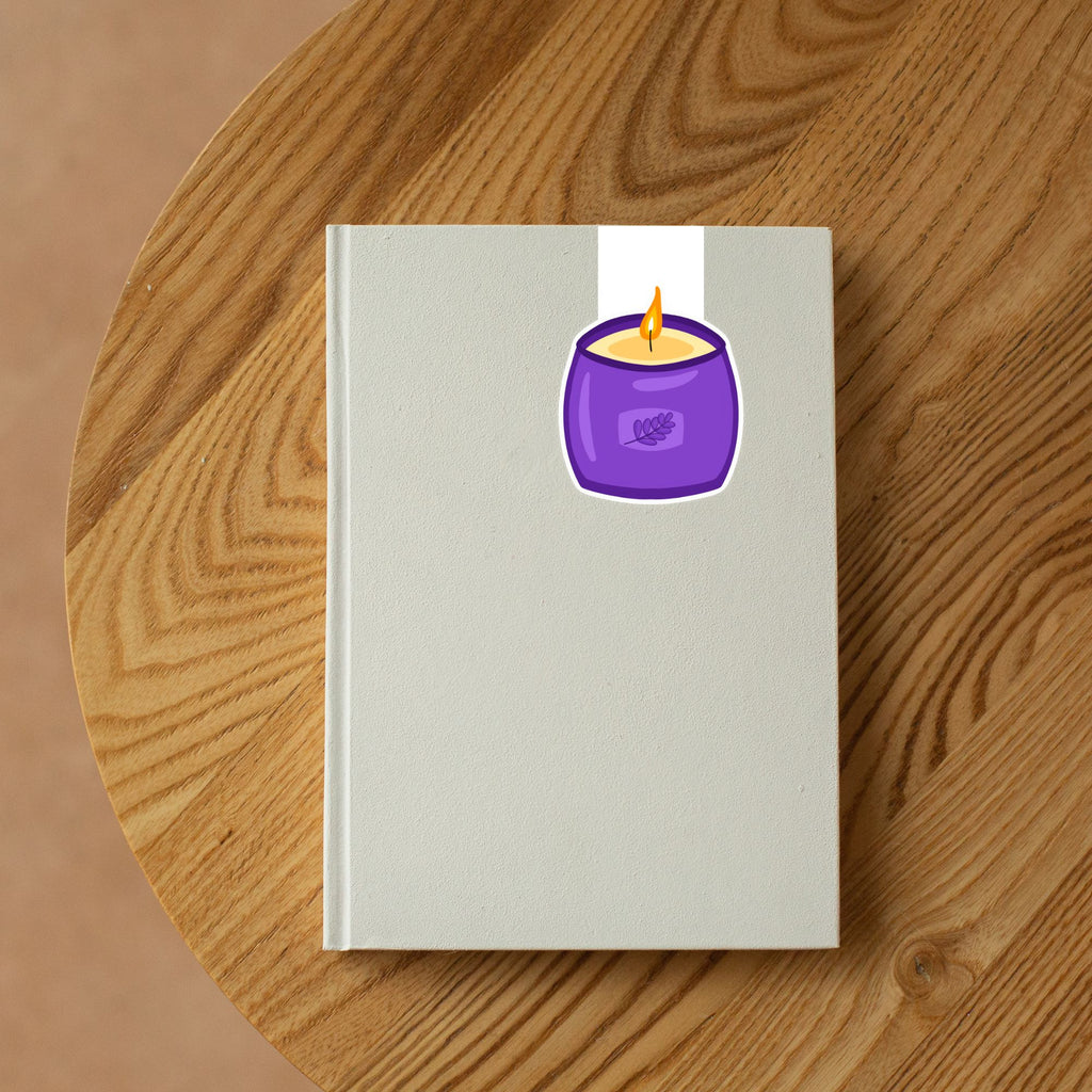 Self Care Candle Magnetic Bookmark