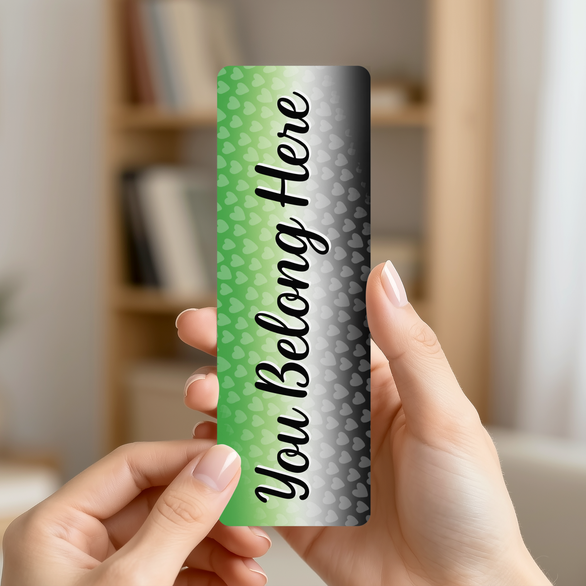 You Belong - Aro Pride Bookmark