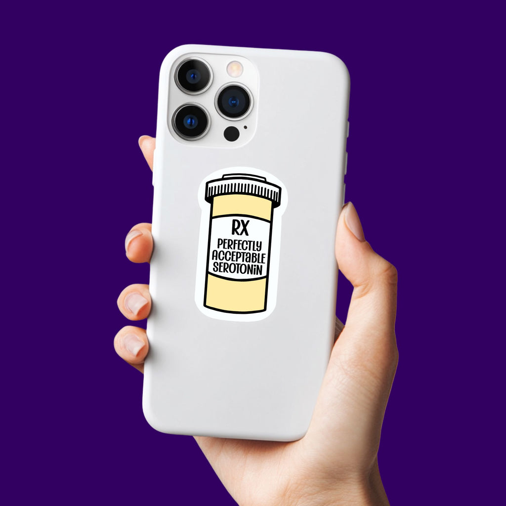 Serotonin Sticker