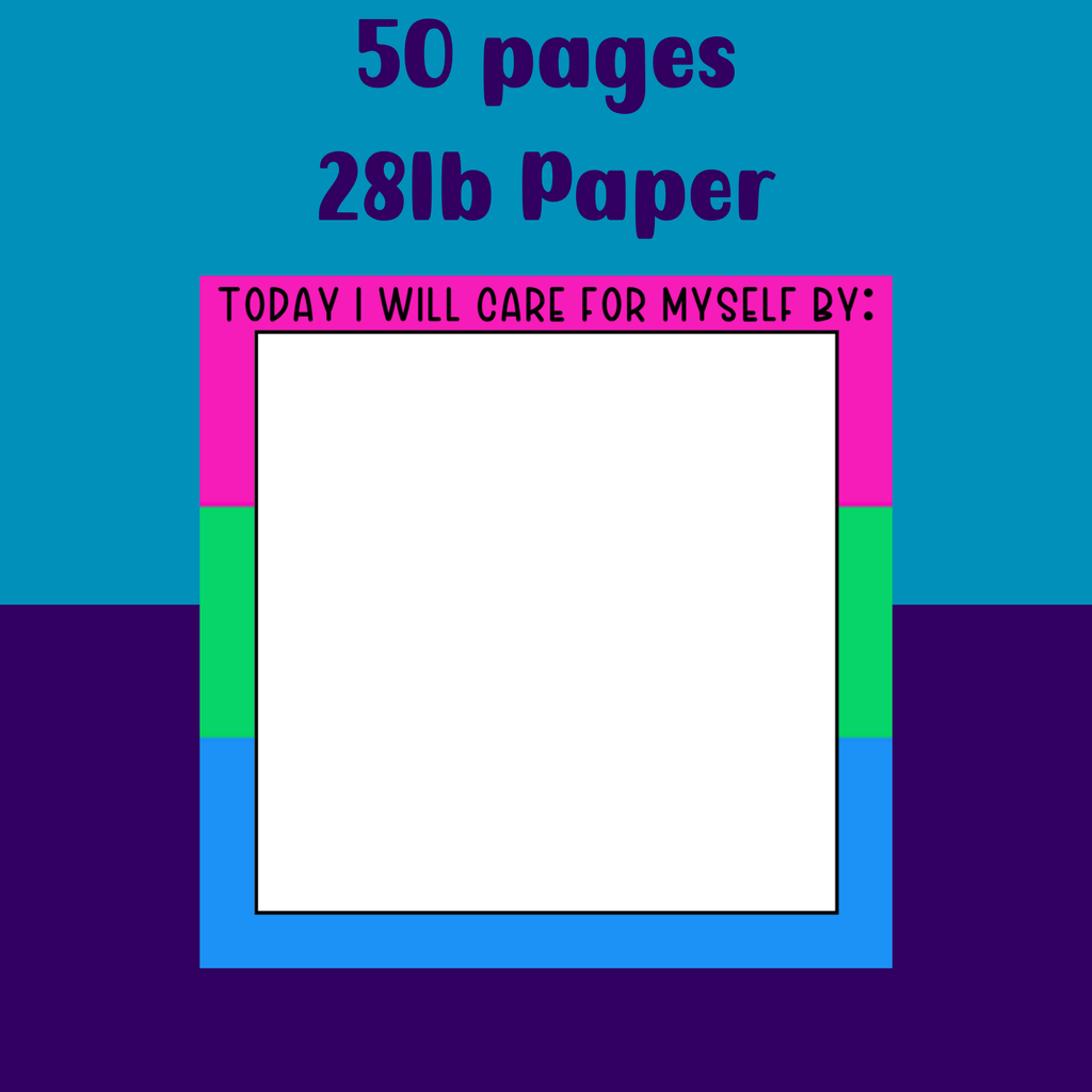 Poly Self Care Notepad