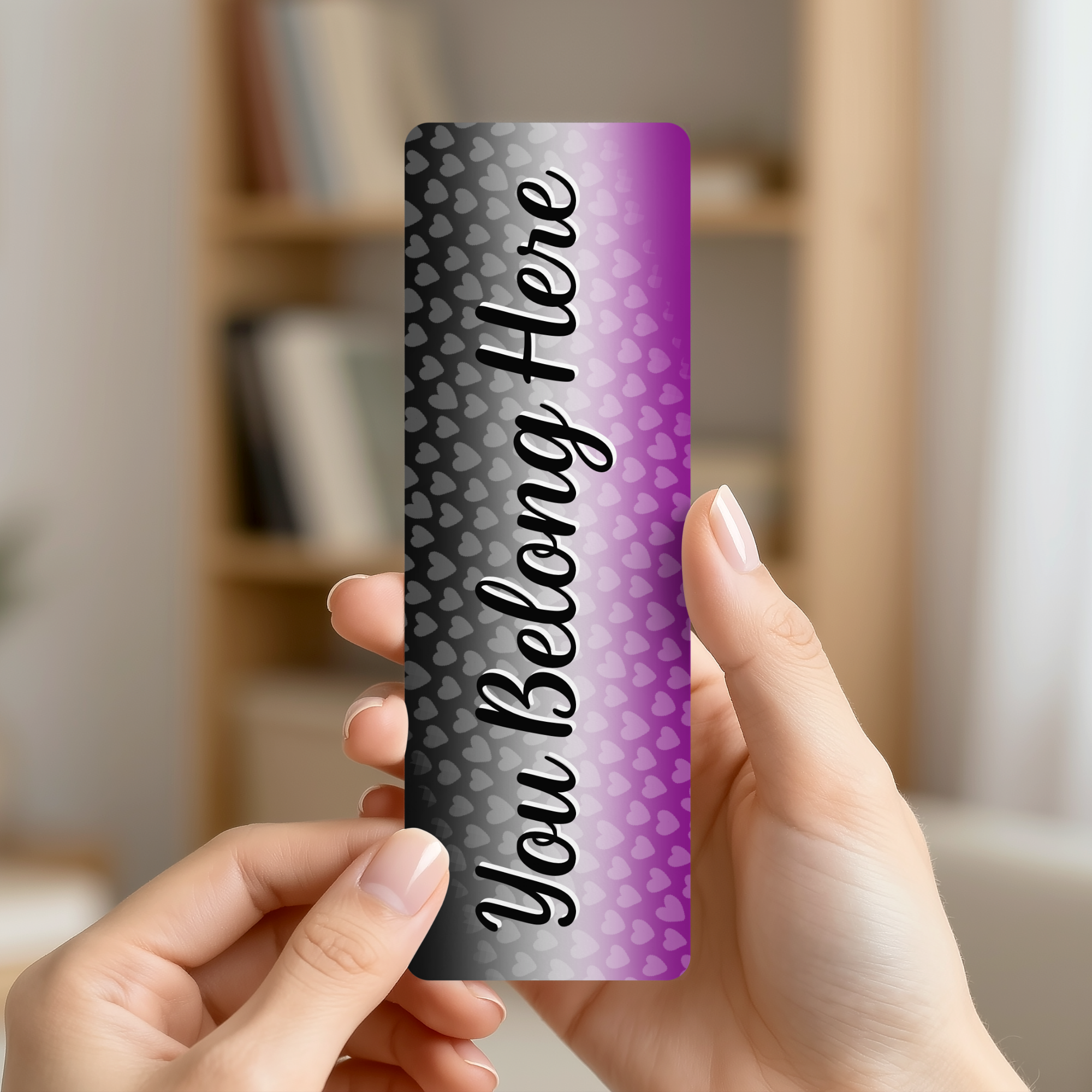 You Belong - Ace Pride Bookmark