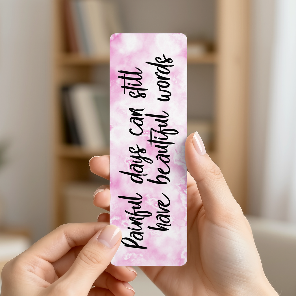 Beautiful Words Bookmark