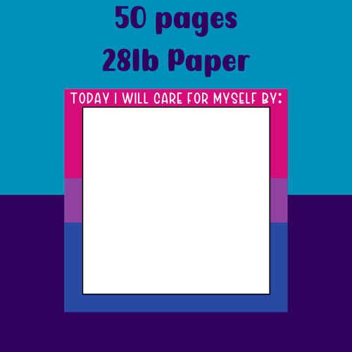 Bi Self Care Notepad