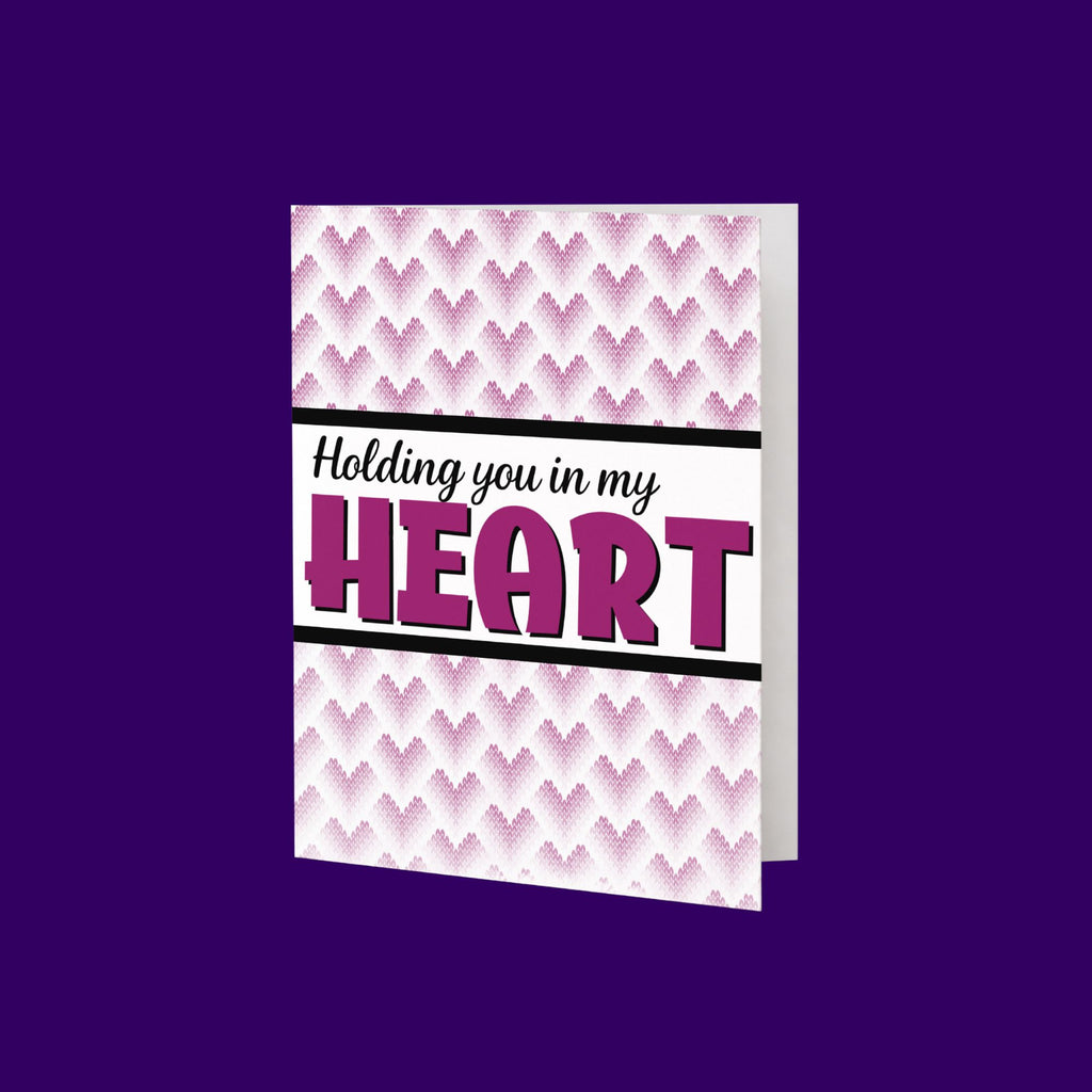 Holding You in My Heart Card