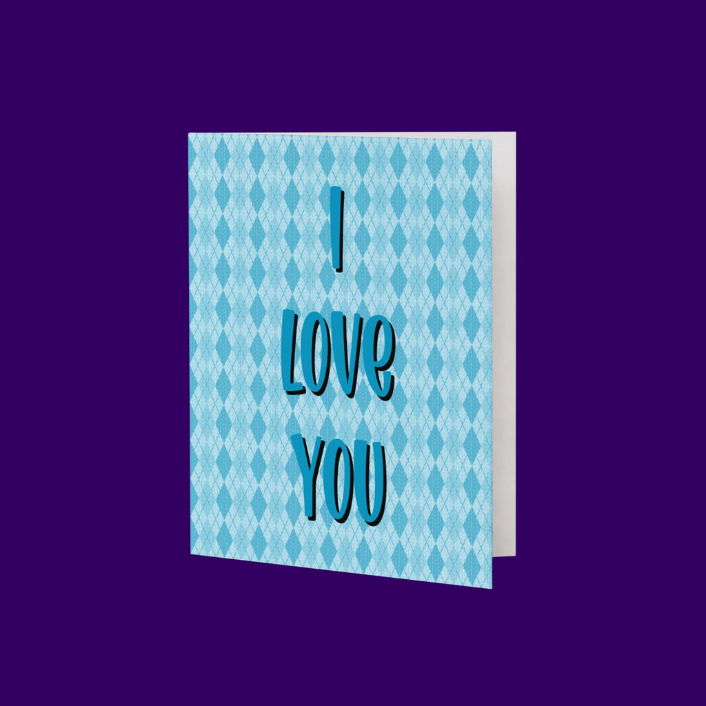 I Love You Card