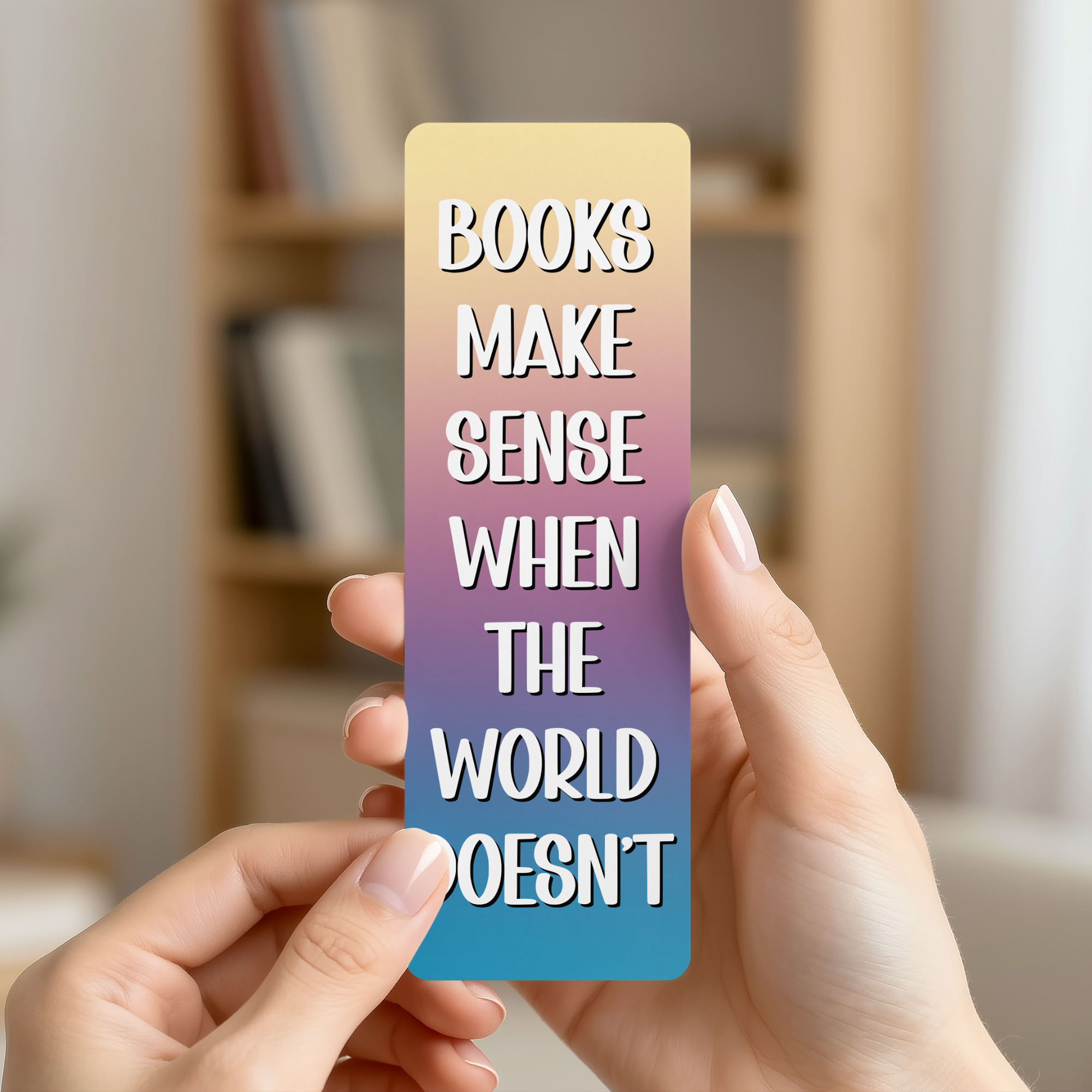 Books Make Sense Bookmark