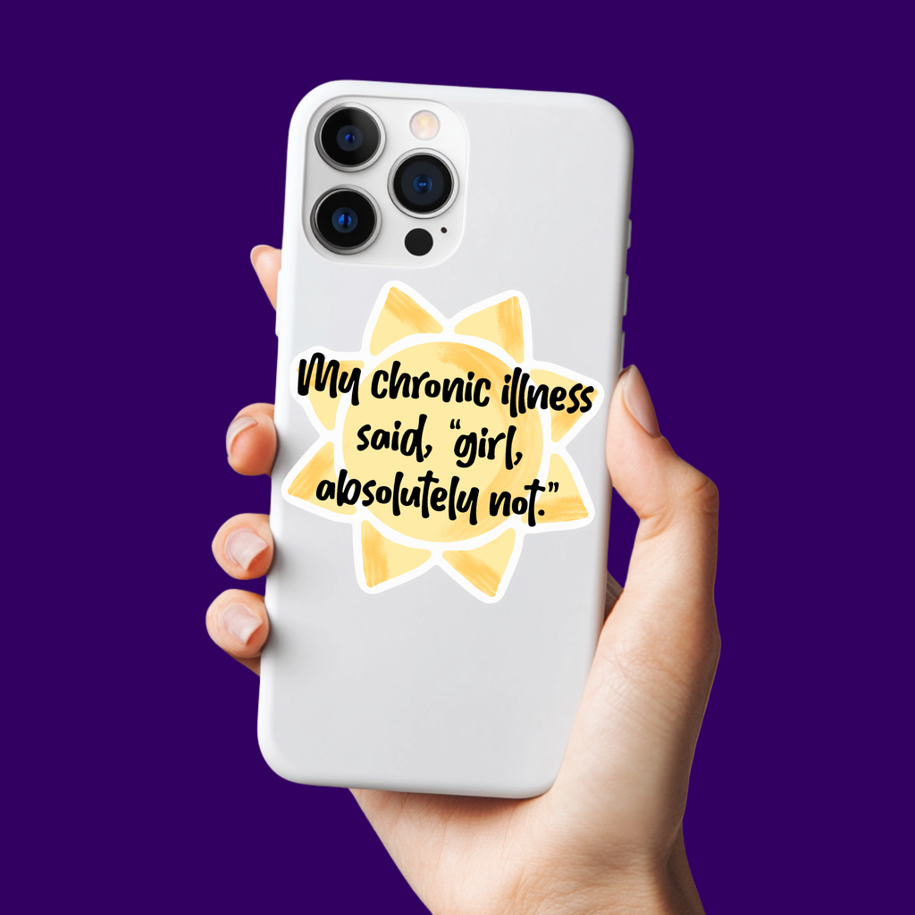 Girl Absolutely Not Sticker