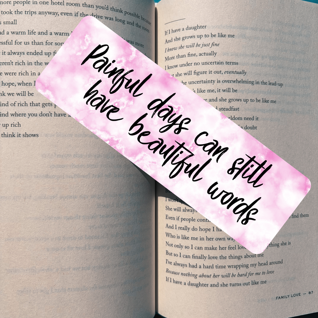 Beautiful Words Bookmark