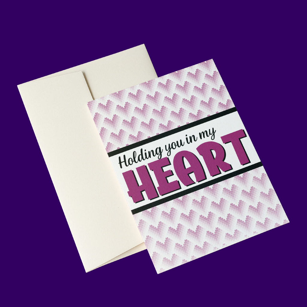 Holding You in My Heart Card