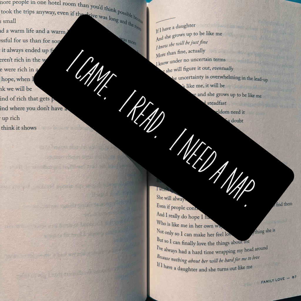I Need a Nap Bookmark