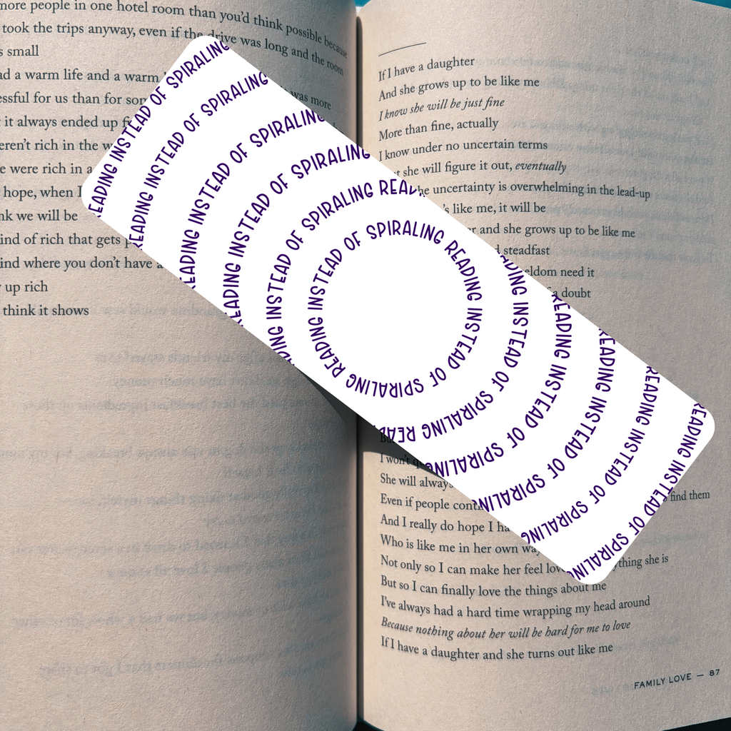 Spiraling Bookmark