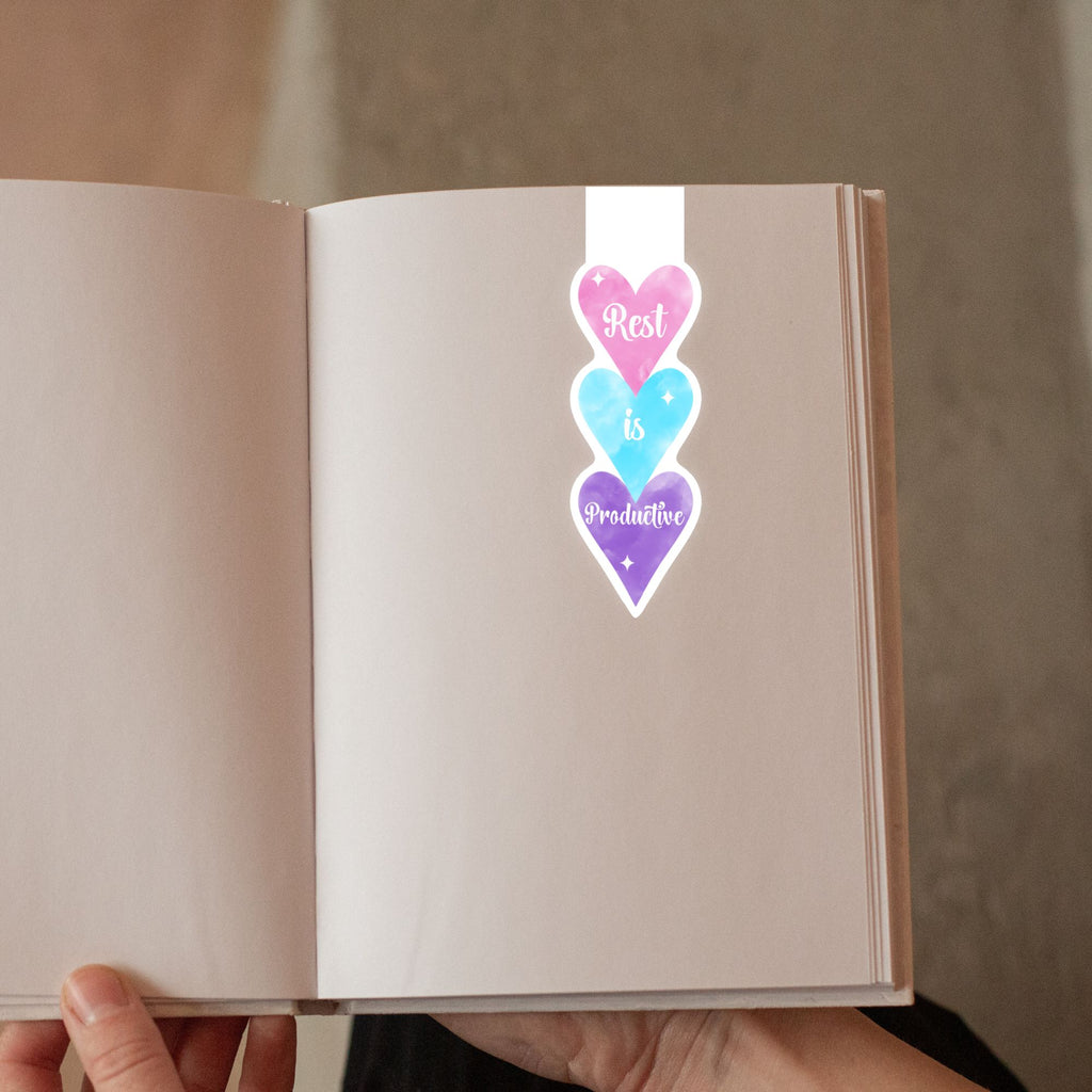 Rest is Productive Magnetic Bookmark