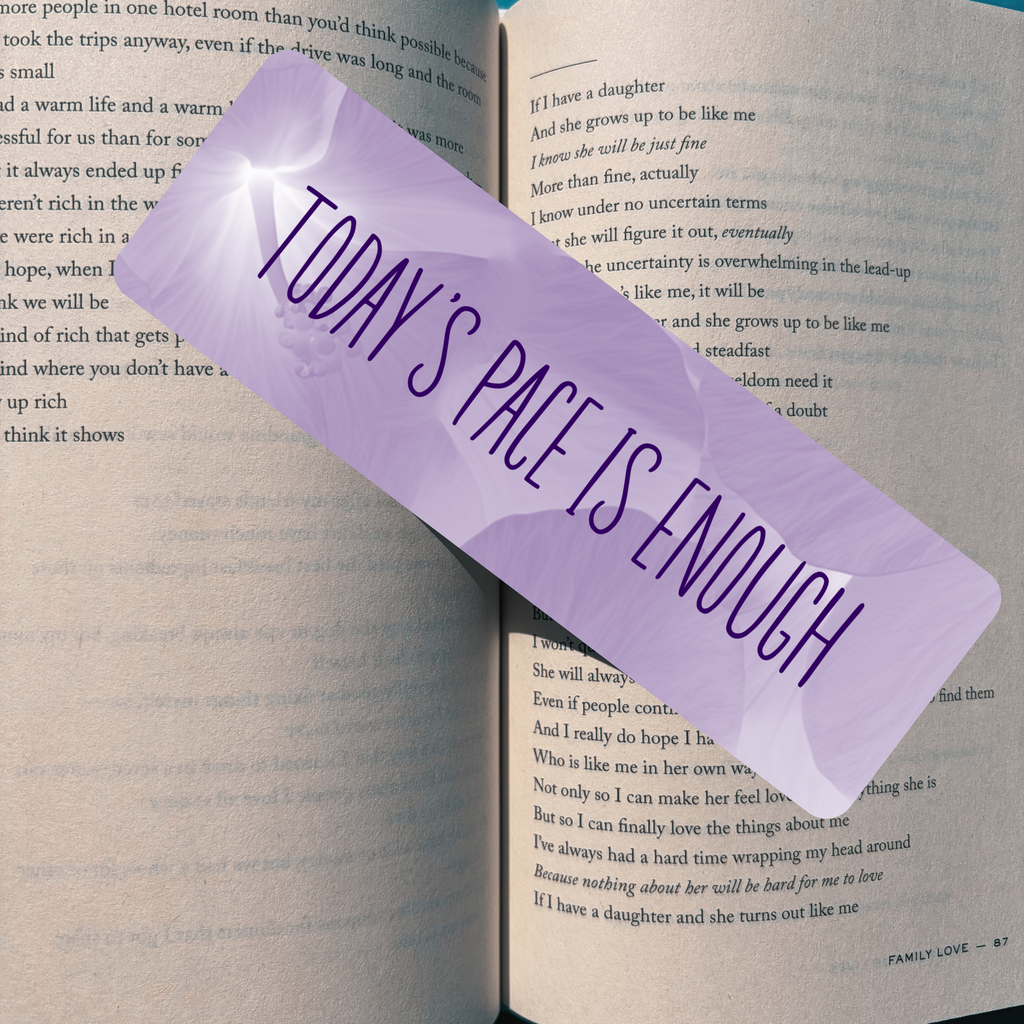 Today's Pace Bookmark