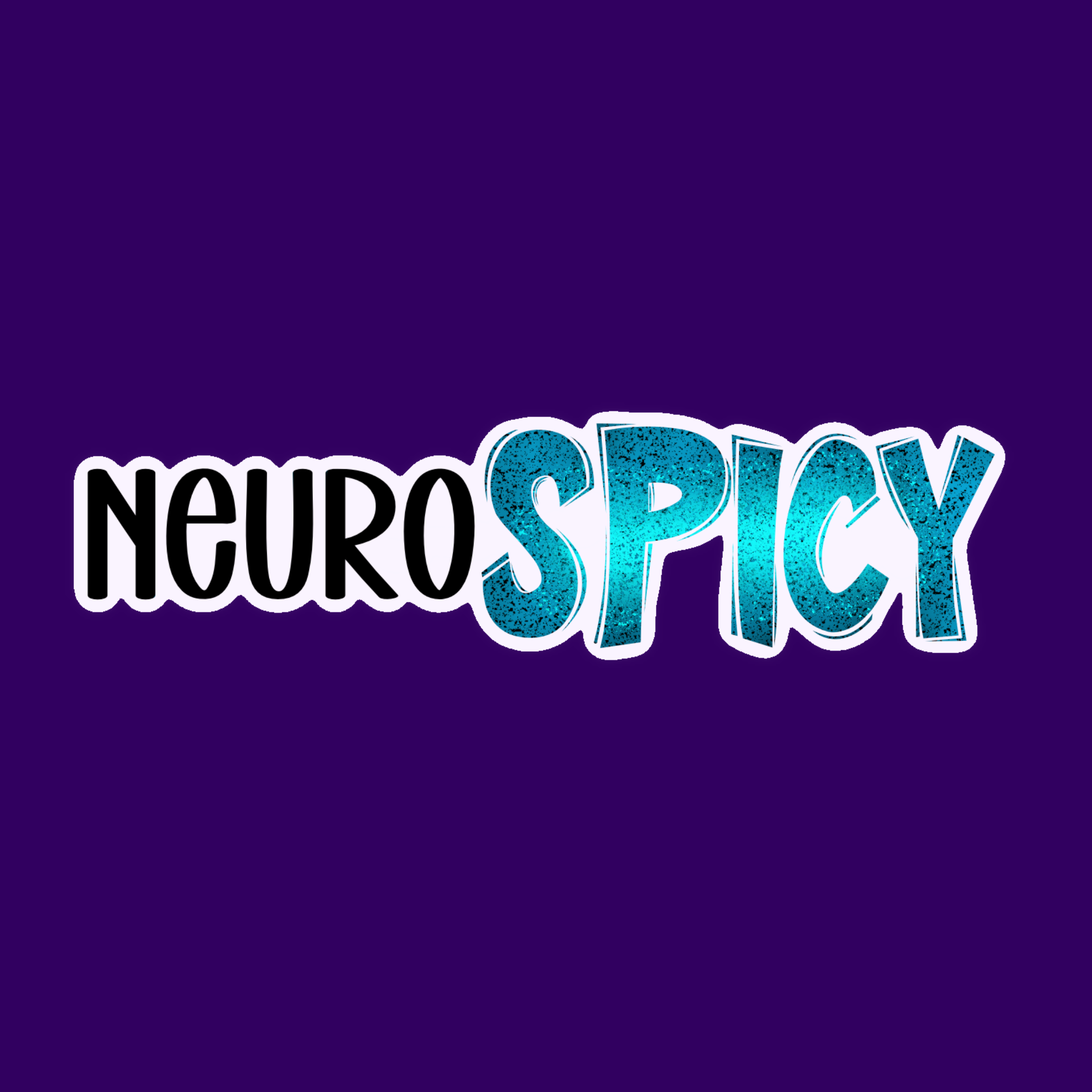Neurospicy (Blue) Sticker