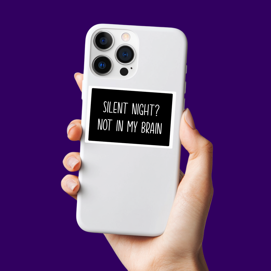 Silent Night? Sticker