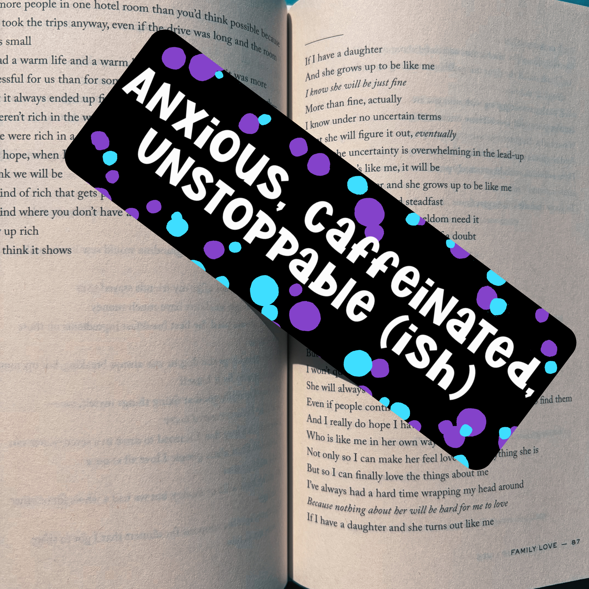 Unstoppable (Ish) Bookmark