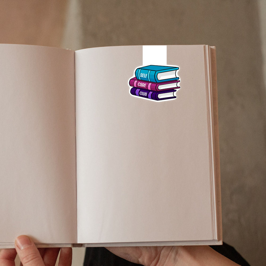 Self Care Book Club Magnetic Bookmark