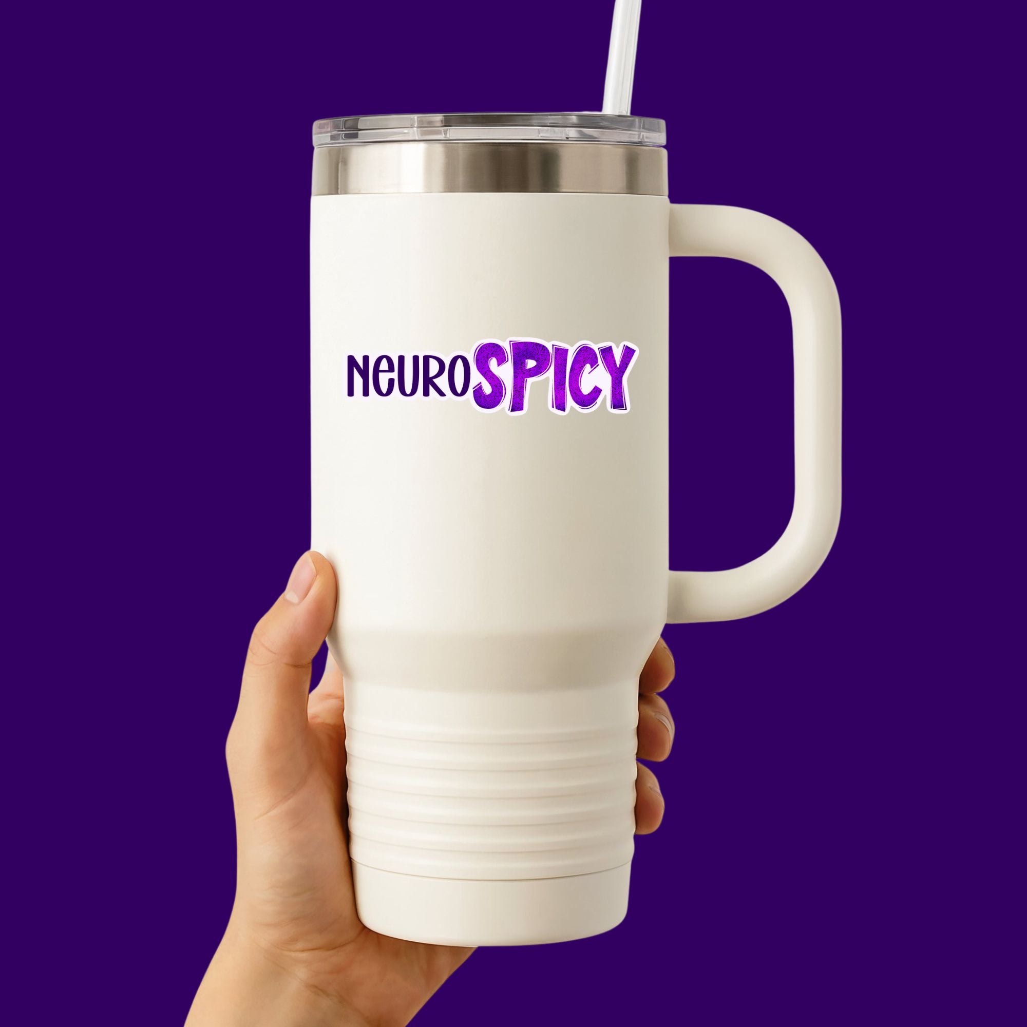 Neurospicy (Purple) Sticker