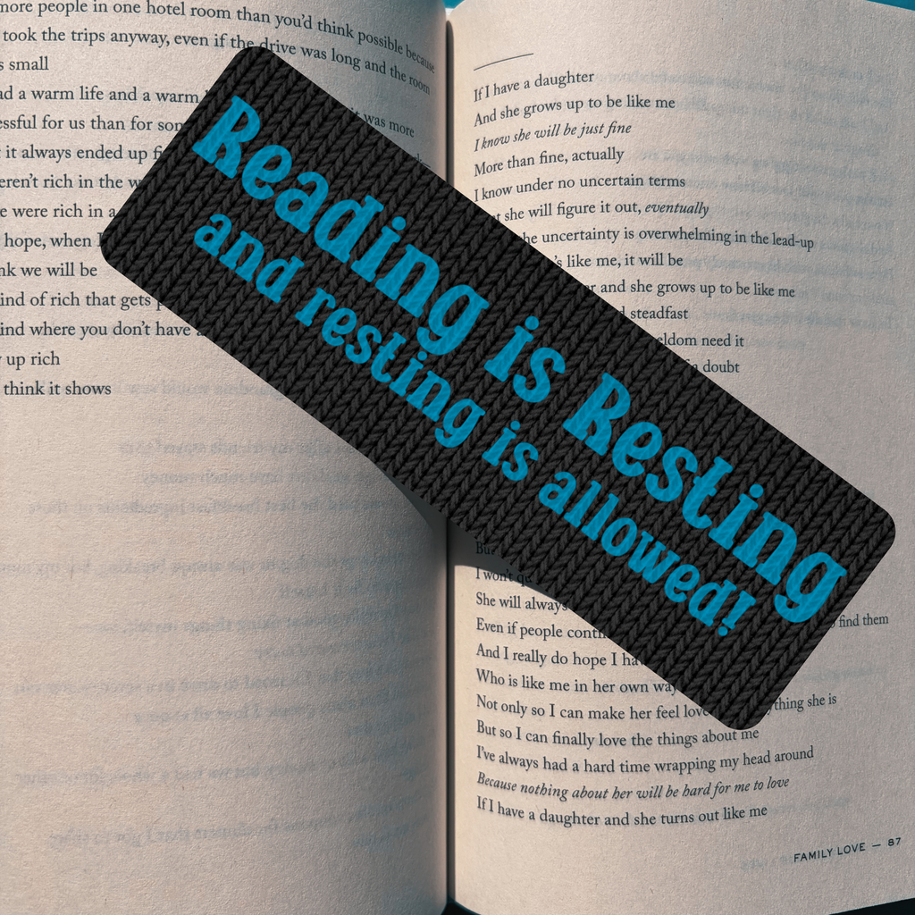 Reading is Resting Bookmark