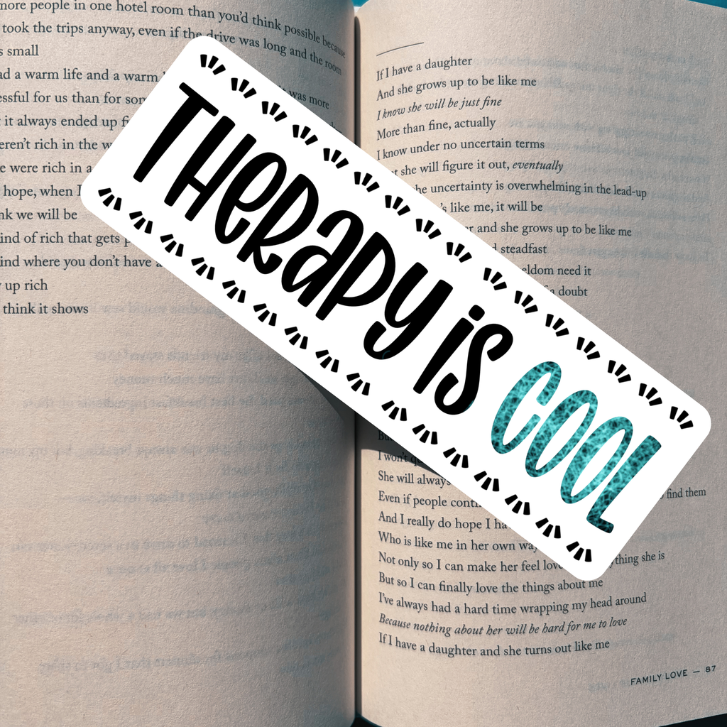 Therapy is Cool Bookmark