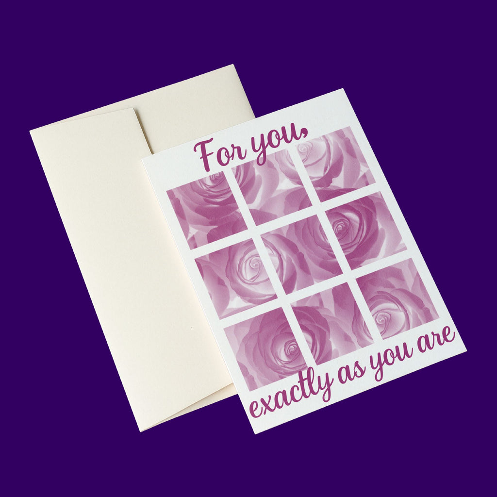 For You, Exactly As You Are Card
